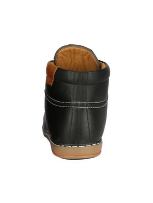 black leather low ankle boots - 16673576 - Standard Image - 4