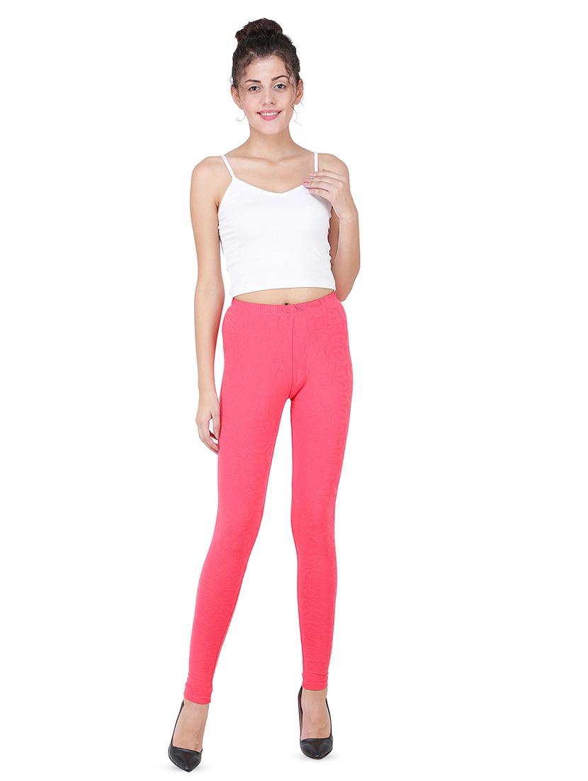 high rise printed leggings - 16673722 - Zoom Image - 4