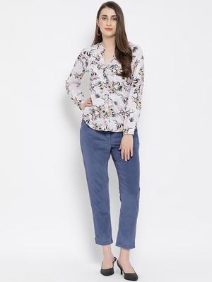 high rise corduroy trouser - 16673747 - Standard Image - 4