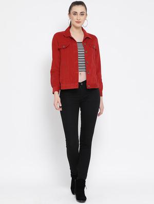 pocket detail long sleeved jacket - 16673780 - Standard Image - 4