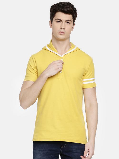 yellow solid t-shirt - 16674123 - Standard Image - 1
