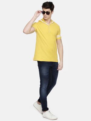 yellow solid t-shirt - 16674123 - Standard Image - 4