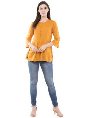 bell sleeved pleated top - 16674458 - Standard Image - 4