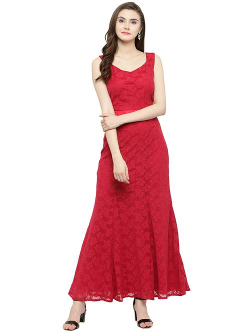 v neck floral maxi dress - 16674922 - Standard Image - 1
