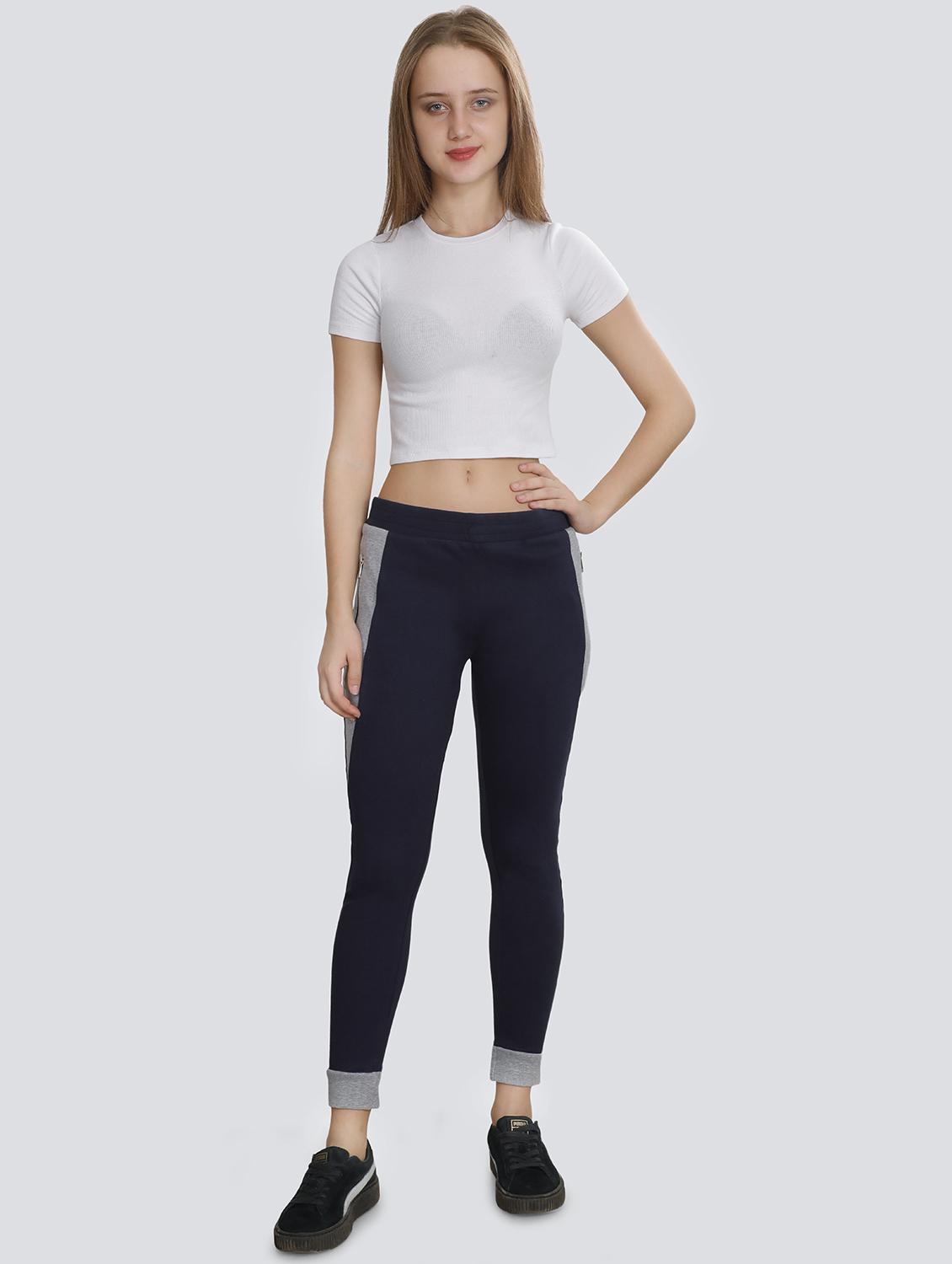 drawstring color block track pant - 16675427 - Zoom Image - 4