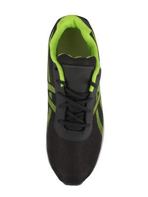 grey fabric lace up sport shoes - 16675961 - Standard Image - 4