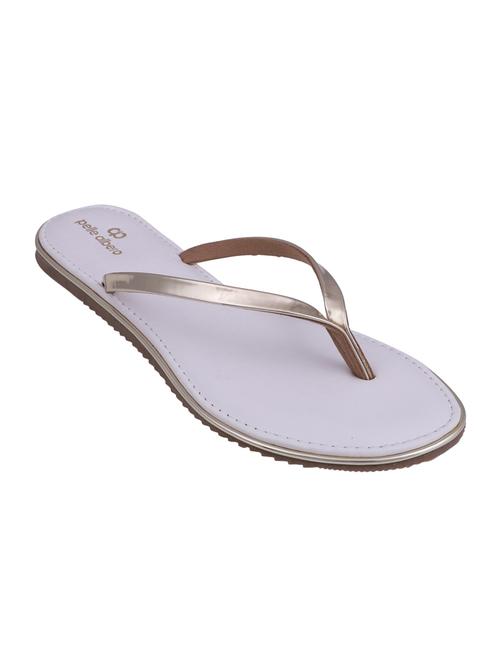metallic slippers flip flops - 16676837 - Standard Image - 1