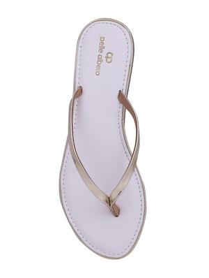 metallic slippers flip flops - 16676837 - Standard Image - 4