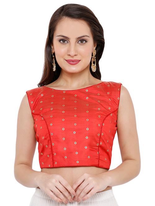 back detail printed blouse - 16676930 - Standard Image - 1