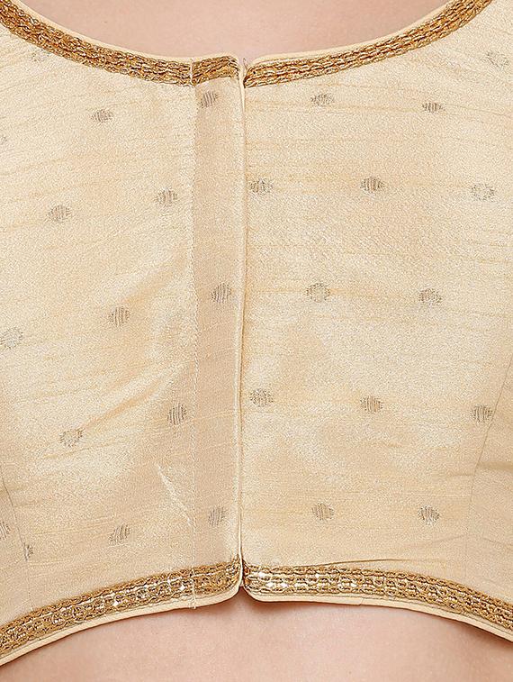 back detail printed blouse - 16676941 - Zoom Image - 4