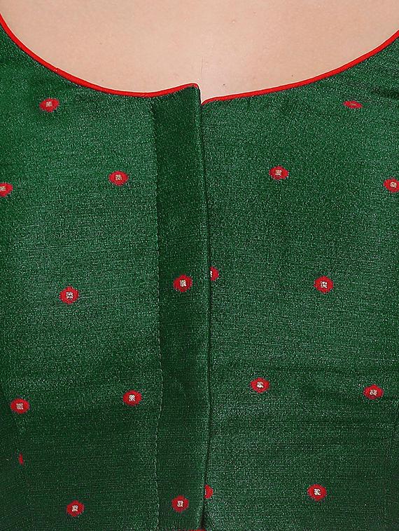 piping printed blouse - 16676952 - Zoom Image - 4