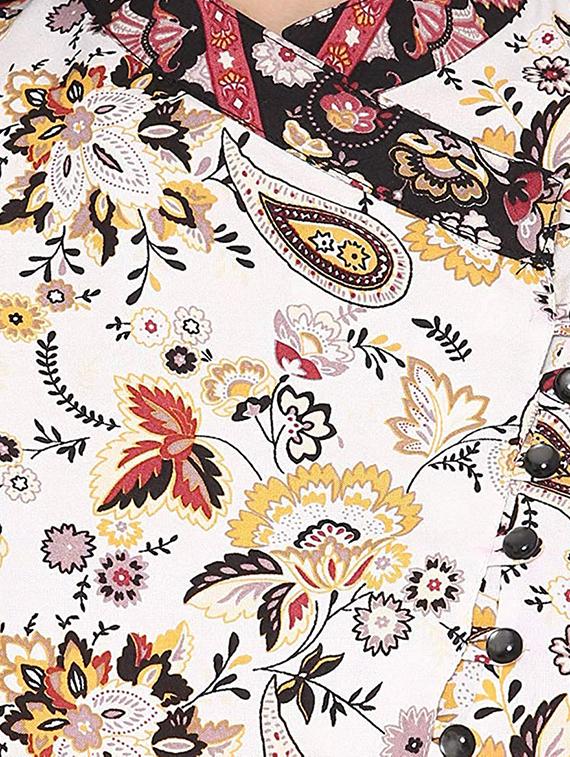 paisley straight kurti - 16677027 - Zoom Image - 4