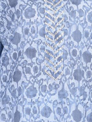 printed kurta palazzo set - 16677547 - Standard Image - 4