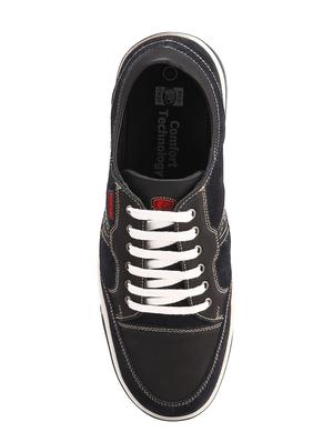 blue suede lace up sneakers - 16677656 - Standard Image - 4