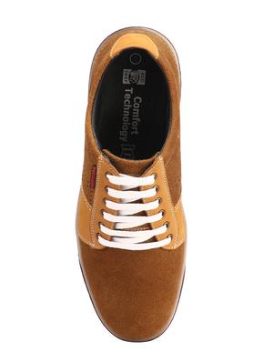 brown suede lace up sneakers - 16677660 - Standard Image - 4