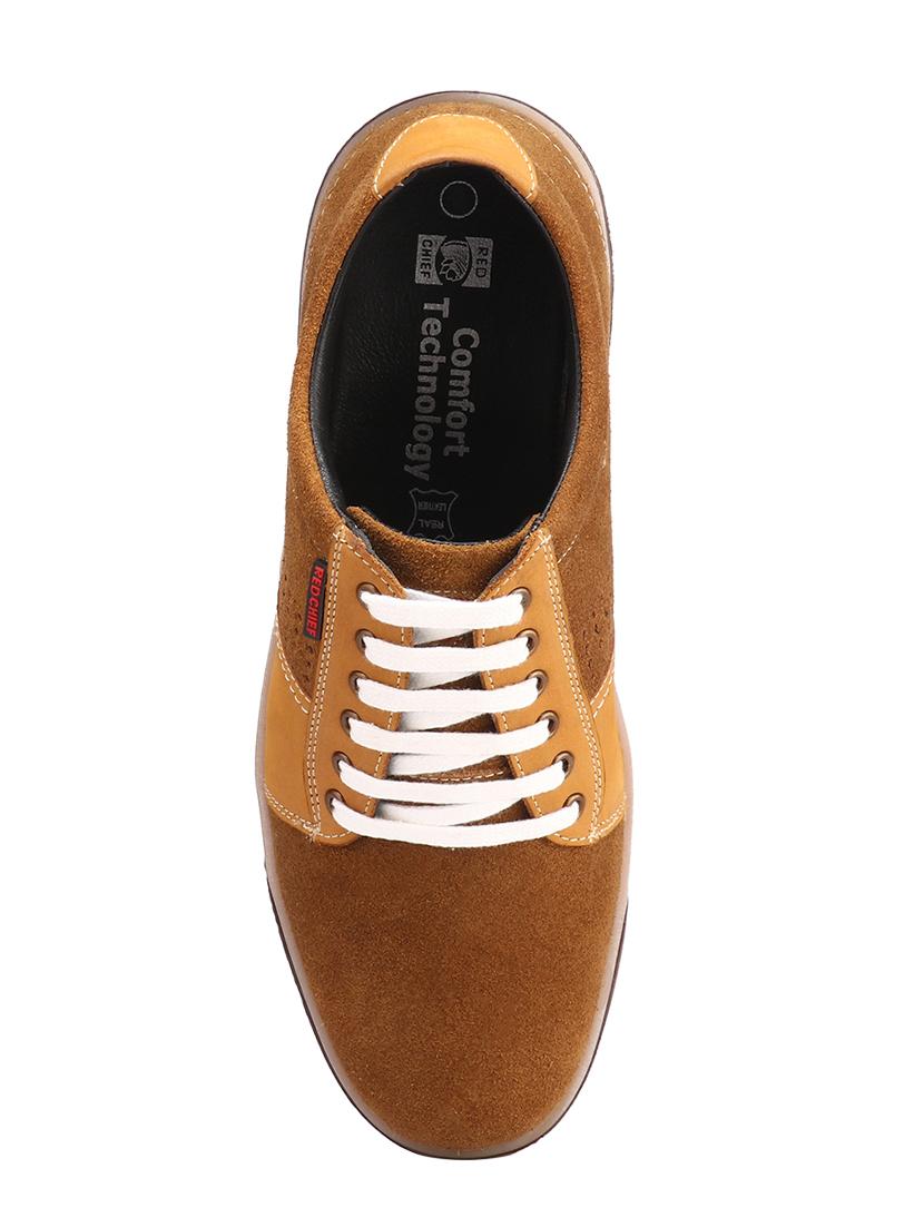 brown suede lace up sneakers - 16677660 - Zoom Image - 4