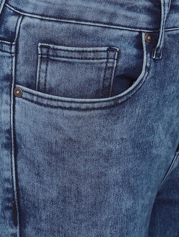 high rise stone washed jeans - 16677698 - Zoom Image - 4