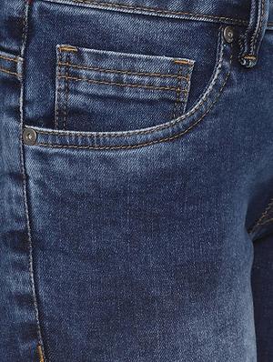 blue cotton blend jeans - 16677699 - Standard Image - 4