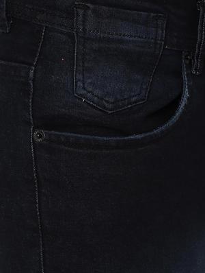 navy blue light washed denim jeans - 16677725 - Standard Image - 4