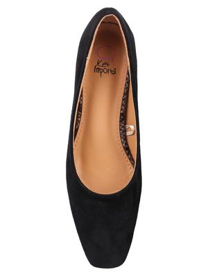 black slip on pumps - 16678016 - Standard Image - 4