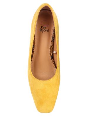yellow slip on pumps - 16678019 - Standard Image - 4