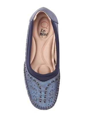 blue slip on loafers - 16678057 - Standard Image - 4
