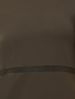 seer detail scallop hem sheath dress - 16679252 - Standard Image - 4