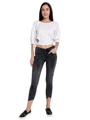 mid rise ankle length jean - 16679366 - Standard Image - 4