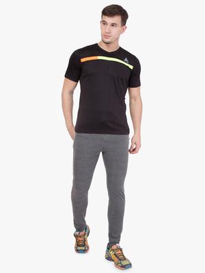 grey side striped track pant - 16679399 - Standard Image - 4