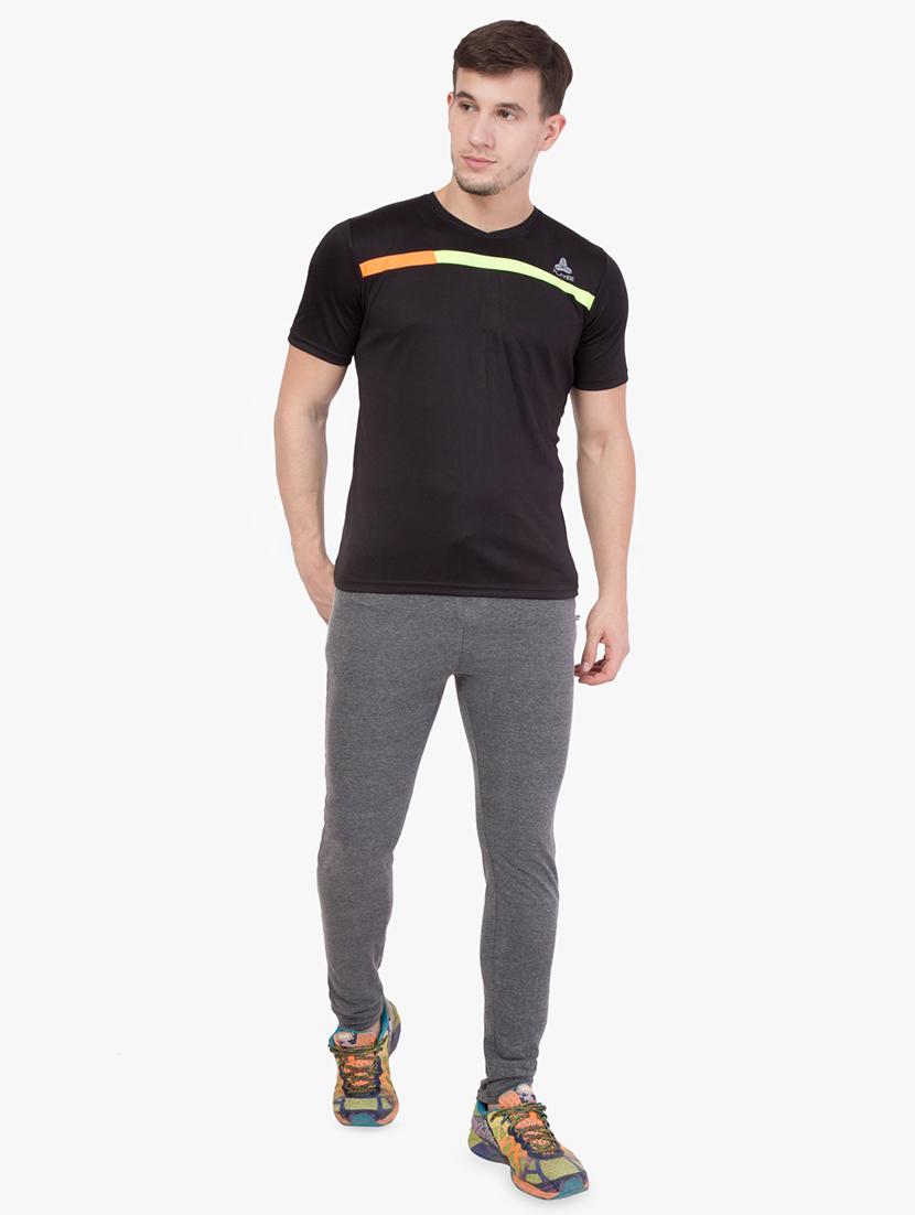 grey side striped track pant - 16679399 - Zoom Image - 4