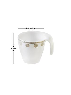porcelain tea cups with real gold design (set of 6) - 16680895 - Standard Image - 4