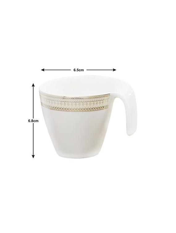 porcelain tea cups with real gold design (set of 6) - 16680897 - Zoom Image - 4