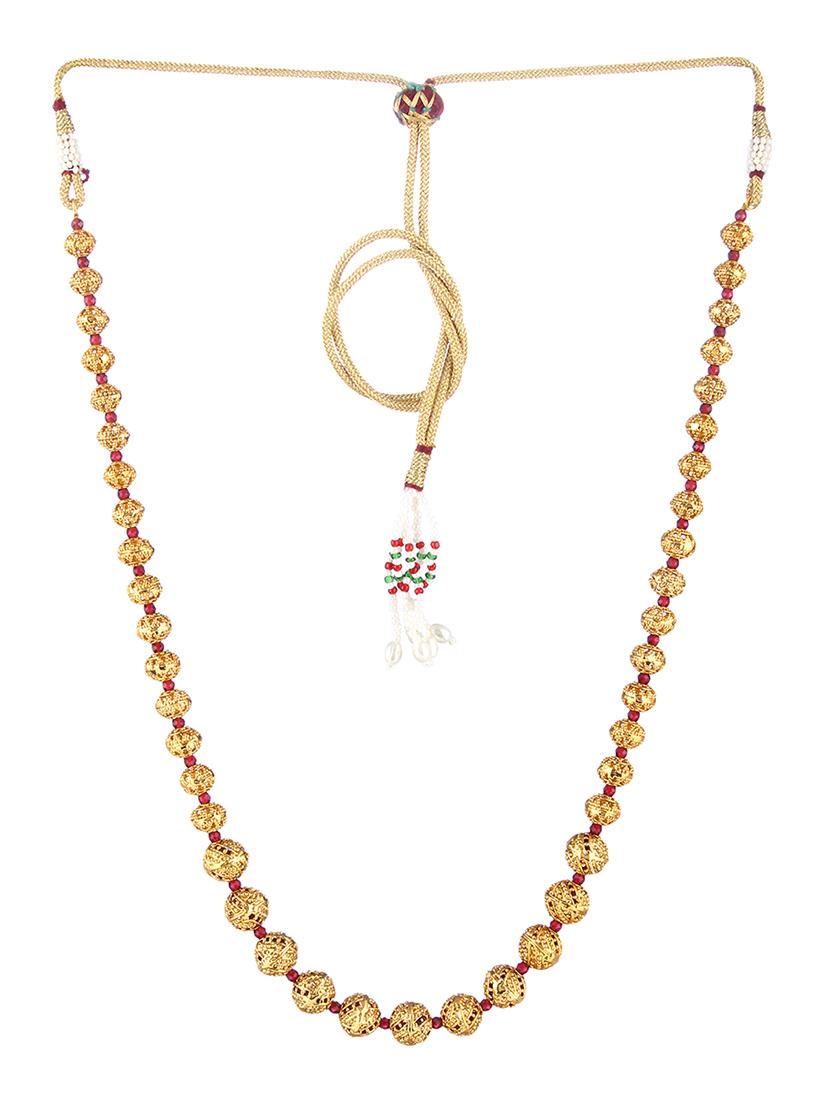 gold plated chain necklace - 16681482 - Zoom Image - 4
