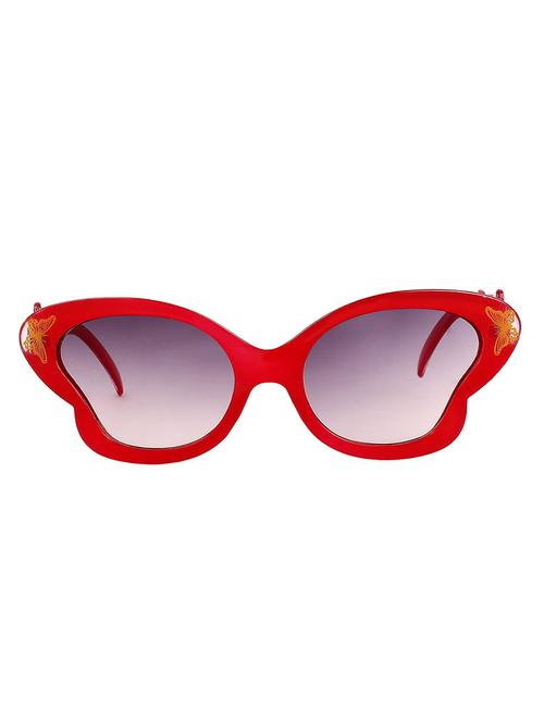 red polycarbonate sunglass - 16681494 - Standard Image - 1