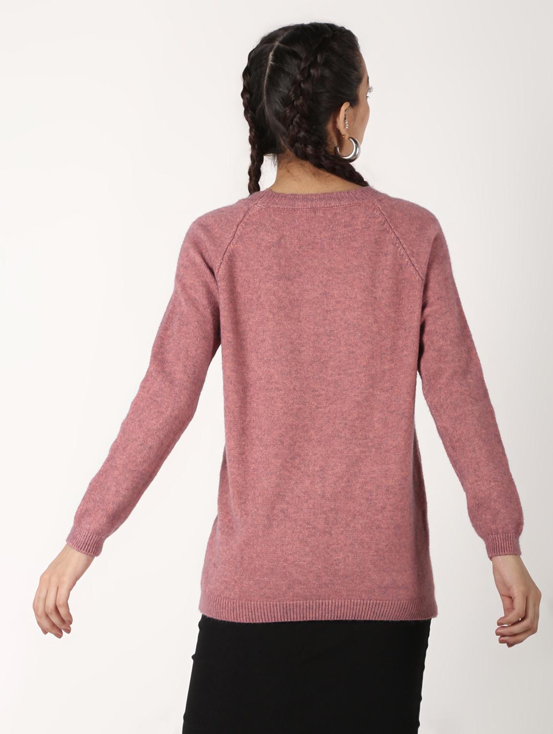 raglan sleeved solid pullover - 16681596 - Zoom Image - 4