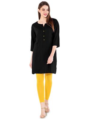 solid straight kurta - 16681932 - Standard Image - 4