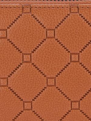 brown cotton wallet - 16682312 - Standard Image - 4