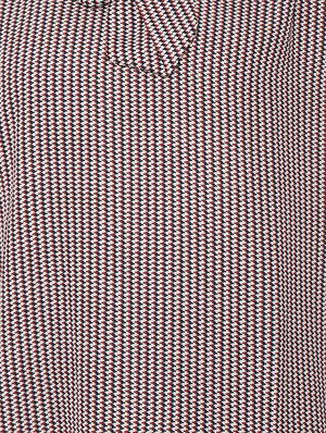 tie up neck striped top - 16682325 - Standard Image - 4