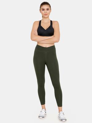 high rise cutout detail sports legging - 16682787 - Standard Image - 4