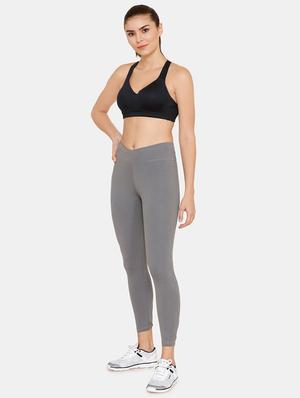 high rise cutout detail sports legging - 16682788 - Standard Image - 4