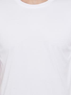 white solid t-shirt - 16682967 - Standard Image - 4