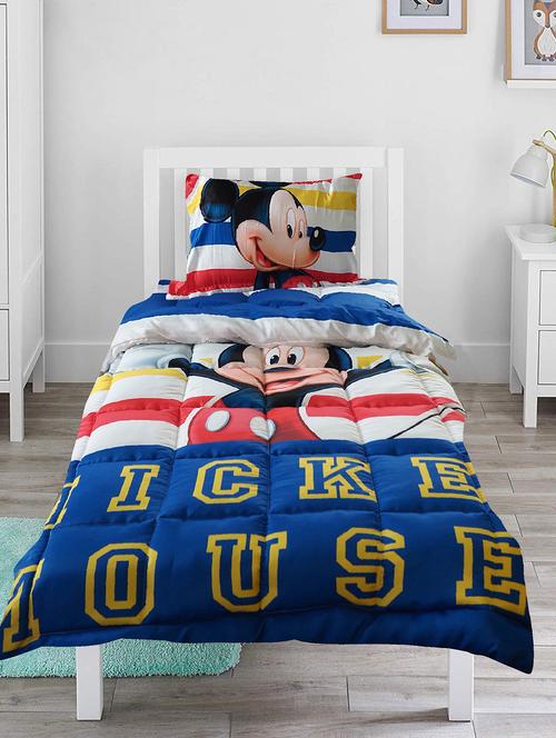 mickey mouse stripes comforter - 16684021 - Very Small Image - 1