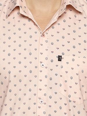 pink printed casual shirt - 16684161 - Standard Image - 4