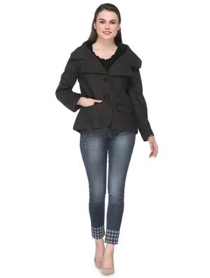 lapel neck pocket patch blazer - 16685315 - Standard Image - 4
