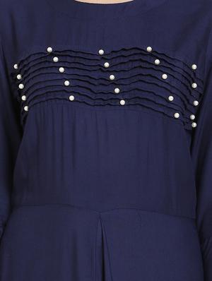 bell sleeved embellished maxi dress - 16685509 - Standard Image - 4