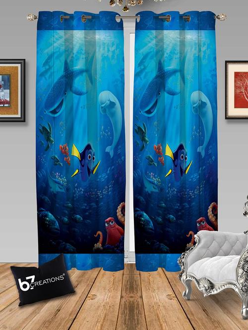 digital printed polyester window curtain - 16685604 - Standard Image - 1