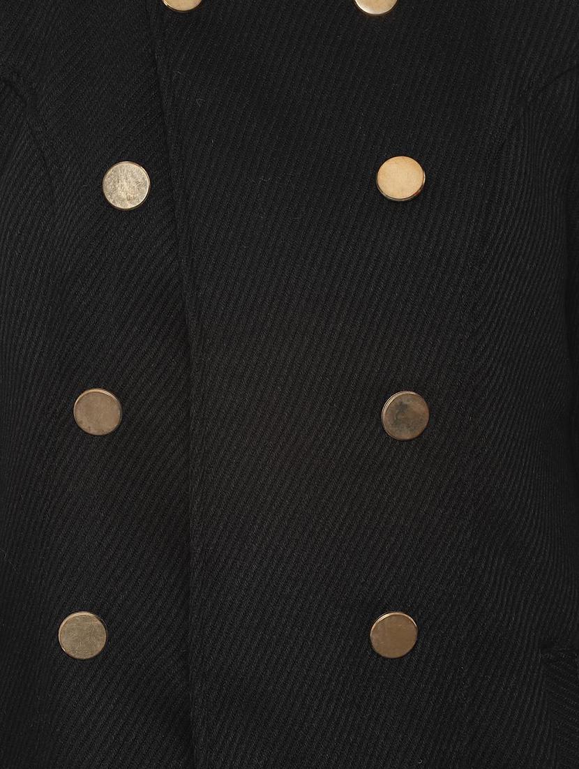 double breasted solid jacket - 16685702 - Zoom Image - 4