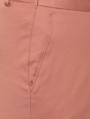 high rise flat front trouser - 16685733 - Standard Image - 4