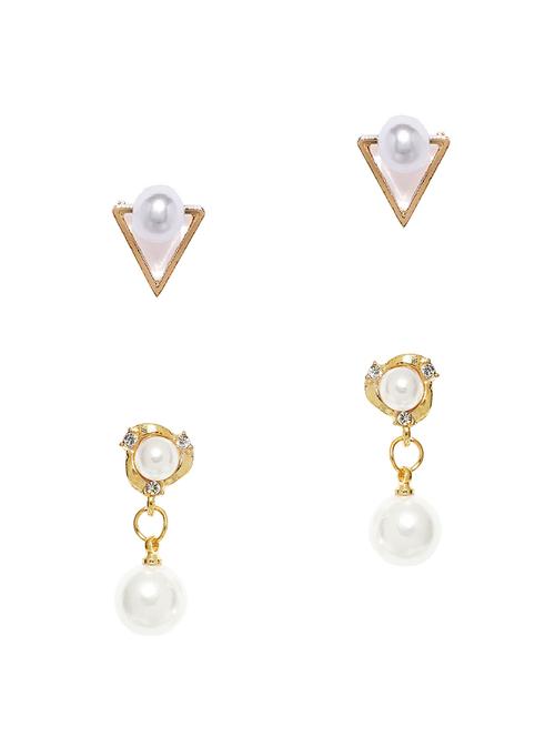 gold plated combo's. earring - 16685996 - Standard Image - 1