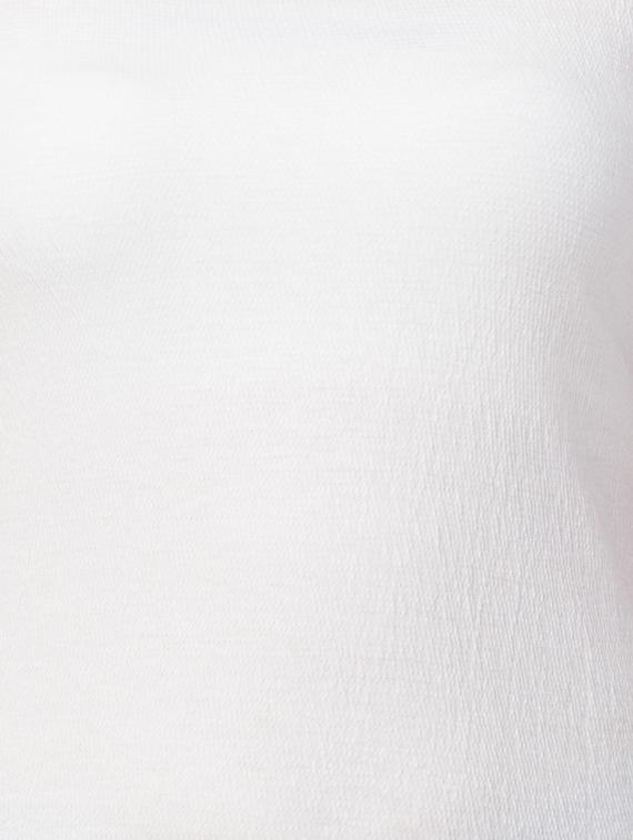 round neck short sleeved solid tee - 16688012 - Zoom Image - 4
